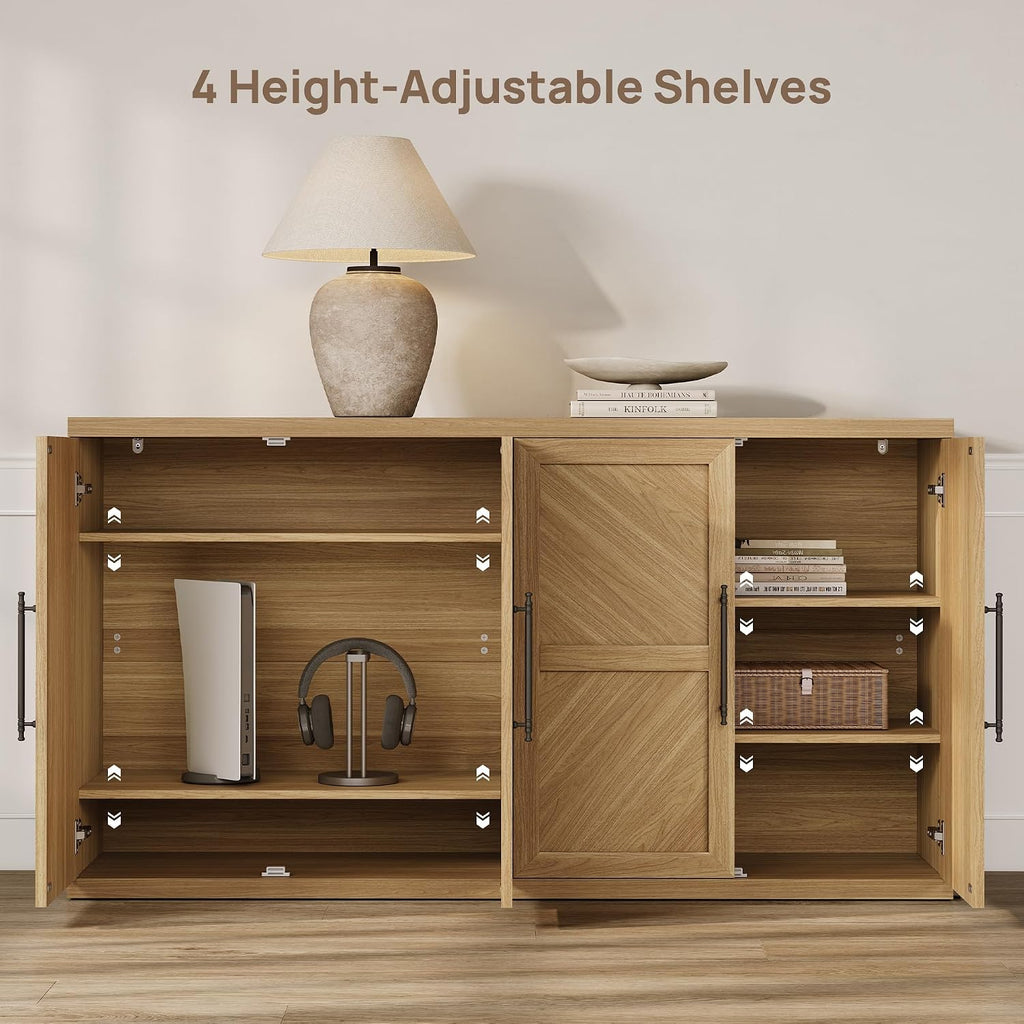Modern Large Storage Sideboard Cabinet
