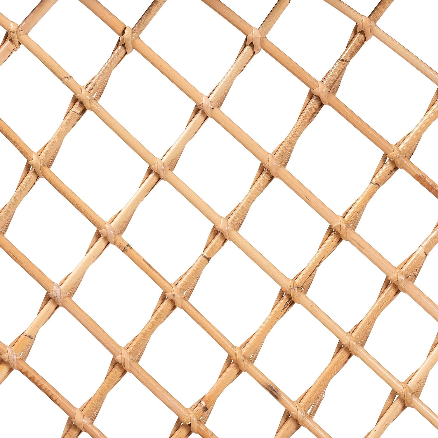 Natural Rattan 3-Piece Corner Nook Set