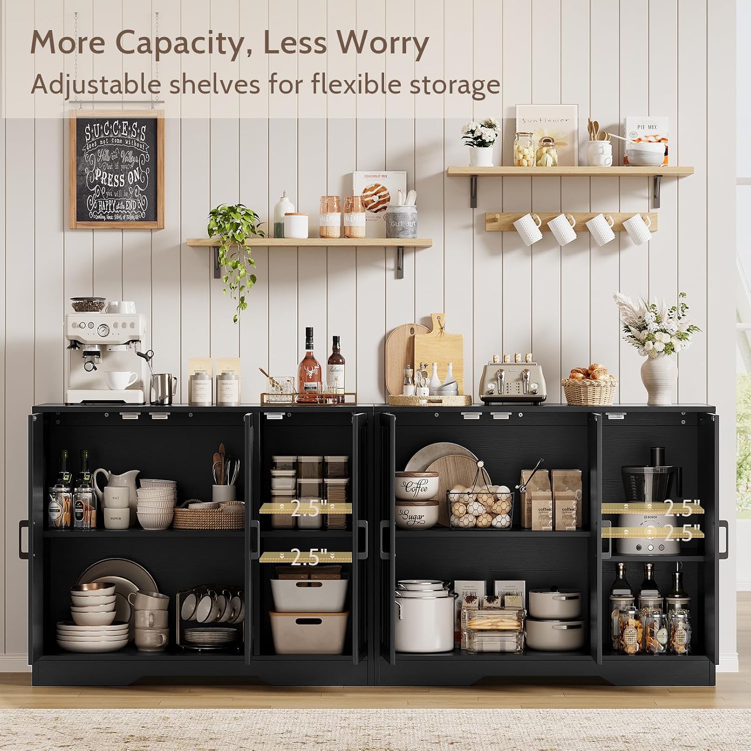 Modern Farmhouse Barn Door Sideboard