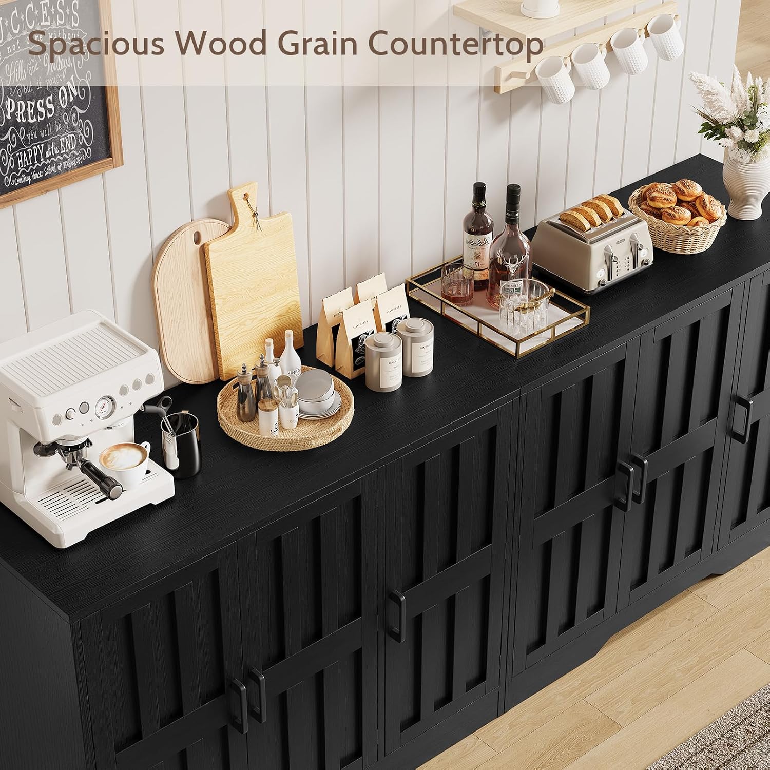 Modern Farmhouse Barn Door Sideboard